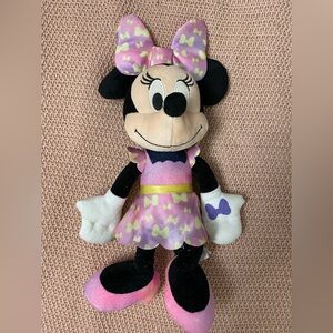 Disney Minnie Mouse Fashion Bow 14-inch Plush Stuffed Animal with Lights/Sounds